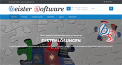 Desktop Screenshot of beister.de
